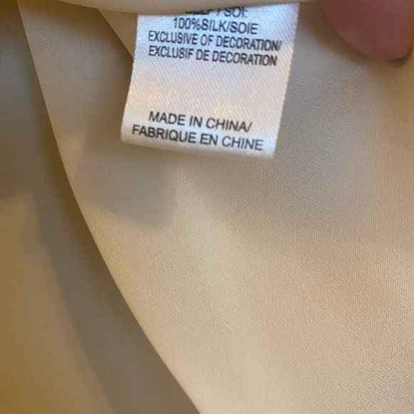 Haute Hippie Jewel Cuff Silk Shirt *100% Silk* - Picture 5 of 6